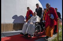 Папа римский в Монголии.