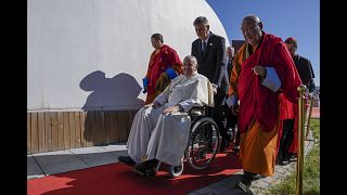 Папа римский в Монголии.