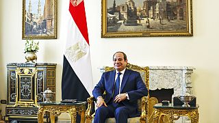  الرئيس المصري عبد الفتاح السيسي، 30 شباط 2023.