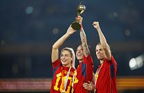 Seleção feminina espanhola de futebol sagrou-se campeã do mundo a 20 de agosto de 2023
