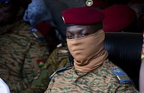 Burkina Faso'da darbeyle iktidarı ele geçiren yüzbaşı İbrahim Traore