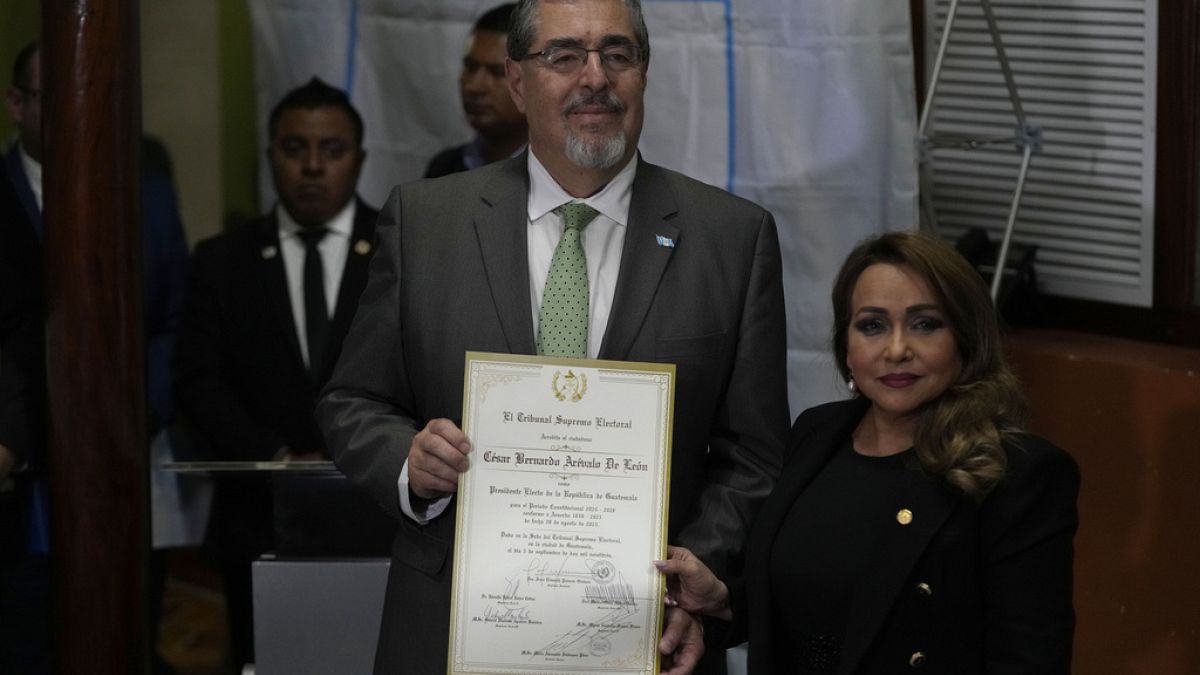 Bernardo Arévalo, presidente electo de Guatemala