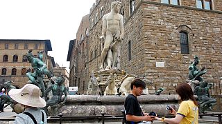 تمثال نبتون في فلورنسا