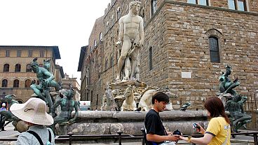 تمثال نبتون في فلورنسا