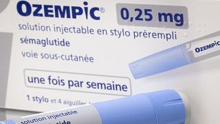 The anti-diabetic medication "Ozempic" (semaglutide) made by Danish pharmaceutical company "Novo Nordisk".