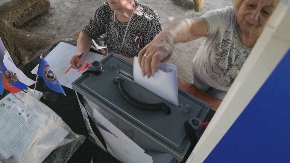 Las elecciones organizadas por Moscú en Ucrania nunca han sido validadas por Occidente.