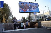 A votação antecipada nas regiões ucranianas ocupadas pela Rússia começou no final de agosto
