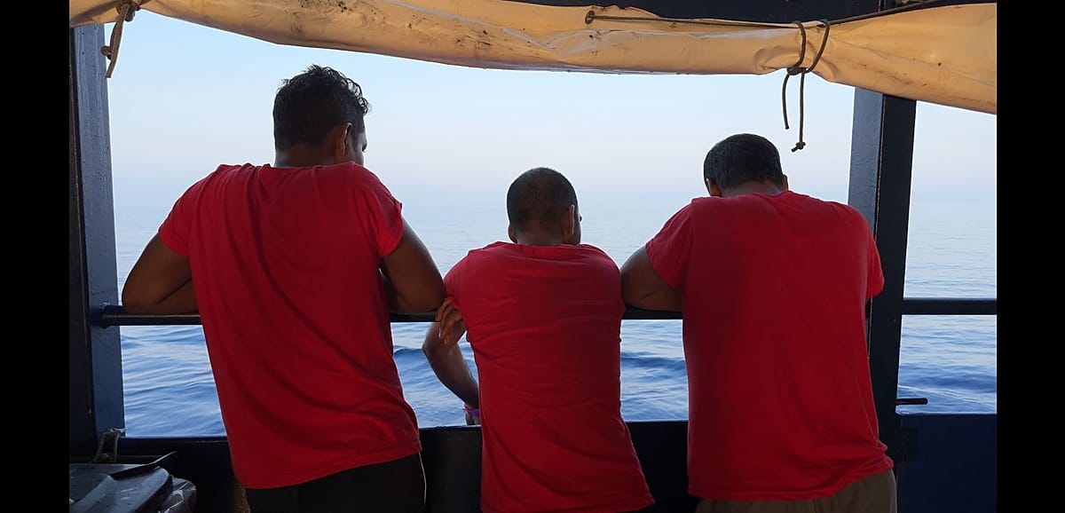 Onboard a rescue ship on the deadliest migration route to Europe | Euronews
