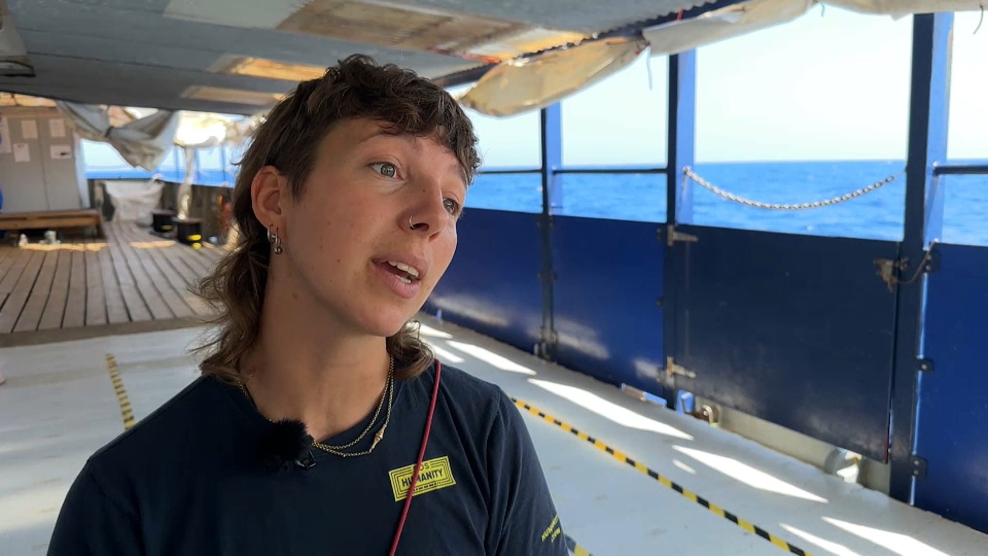 Onboard a rescue ship on the deadliest migration route to Europe | Euronews