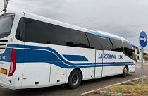 Bus de la línea de transporte público bajo demanda de Castillo y León.