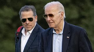 Joe Biden és fia, Hunter Washingtonban