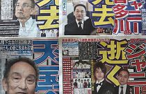 Kitagava haláláról beszámoló újságcikkek 2019-ből
