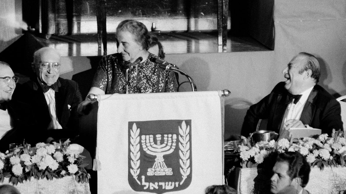 گلدا مایر، نخست وزیر اسرائيل در جنگ ۱۹۷۳