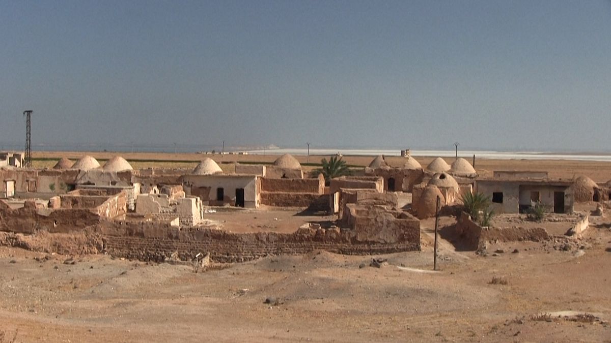 خانه‌های خشتی هزار ساله در سوریه 