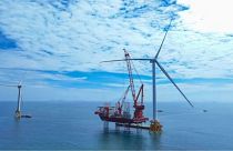 Der Goldwind GWH252-16MW, installiert in einem Offshore-Windpark in der Provinz Fujian, China (Goldwind)