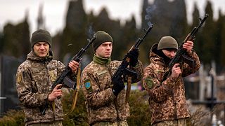 Ukrainian soldiers