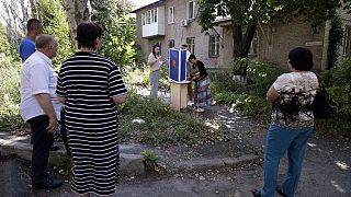 Ukrayna'nın işgal altındaki Donetsk bölgesindeki yerel seçimler