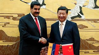 تصویری آرشیوی از دیدار رهبران چین و ونزوئلا