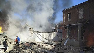 A cidade de Kryvyi Rih, onde nasceu Volodymyr Zelenskyy, foi fortemente atacada esta sexta-feira