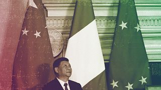 Chinese President Xi Jinping at Rome's Villa Madama, March 2019
