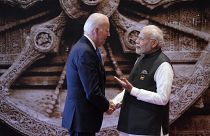 Le Premier ministre indien et son homologue américain Joe Biden au G20