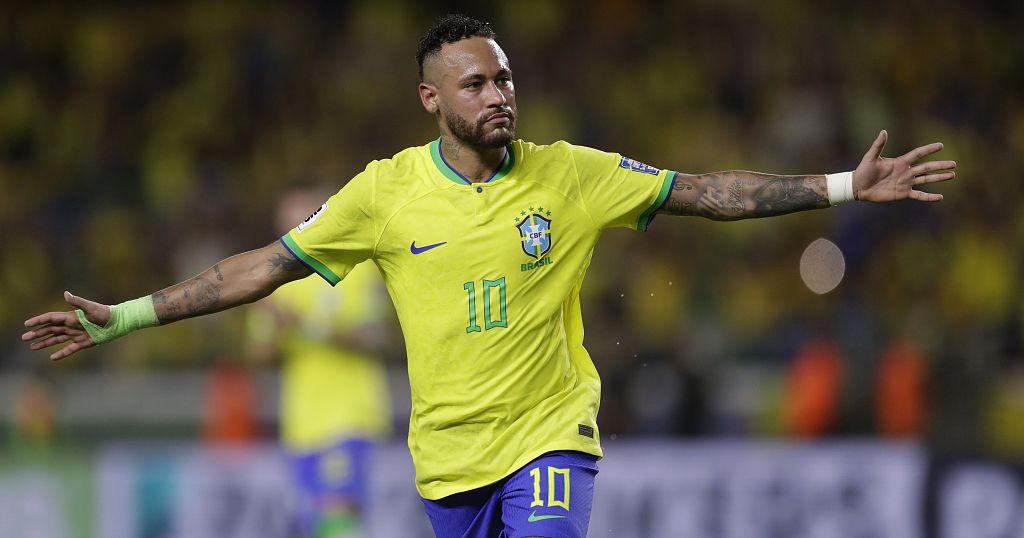 Neymar scores 78th, 79th goals to surpass Pelé and break Brazil's
