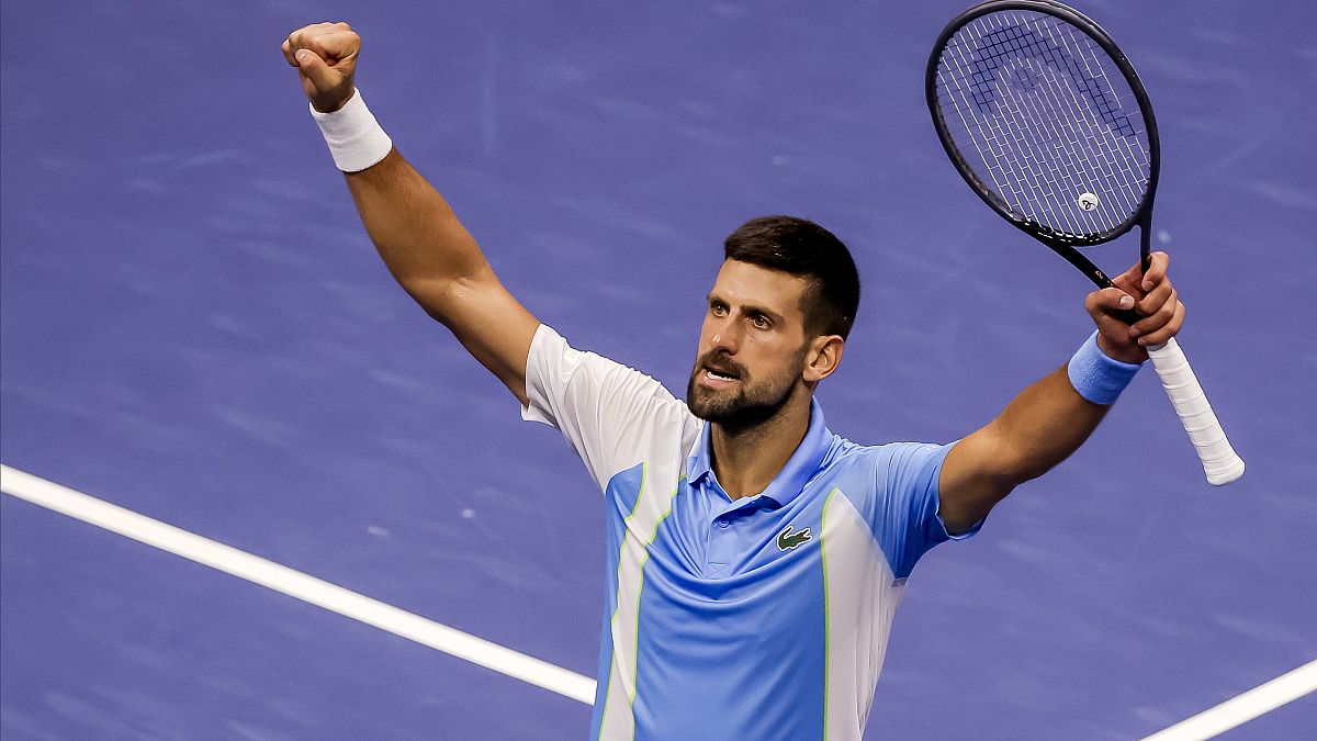 Novak Djokovic, vainqueur de l'US Open 2023.