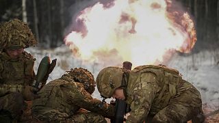 Brit katonák a NATO februári észtországi hadgyakorlatán