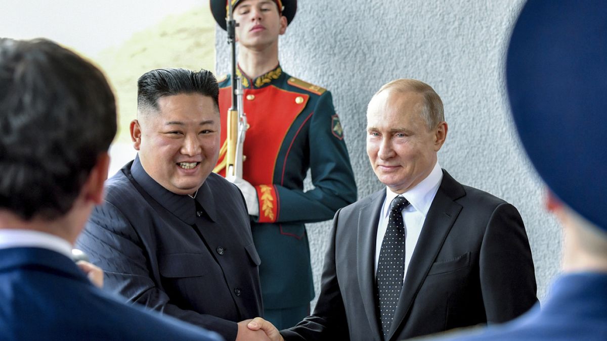 Kim és Putyin Vlagyivosztokban