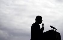 Le président Joe Biden a pris la parole à la base conjointe Elmendorf-Richardson, en Alaska, pour commémorer les attentats terroristes du 11 septembre, 11/09/2023