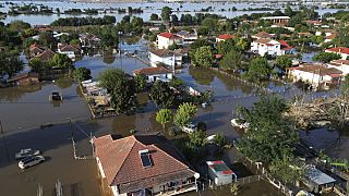 Πλημμυρισμένο χωριό στην Καρδίτσα