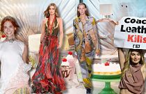 A packed NYFW: Pastel hues at the Chanel diner, grinning with purpose at Collina Strada, boho chic at Ralph Lauren, a new dawn at Helmut Lang and Peta protests at Coach