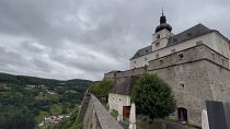 Burg Forchtenstein in Burgendland, Austria, one of the few places with an original depiction of Vlad Tepes