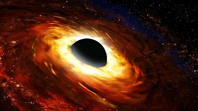 تصویرسازی از یک سیاه‌چاله