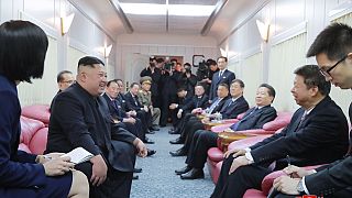 قطار الزعيم الكوري الشمالي كيم جونغ أون من الداخل
