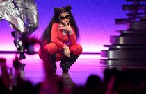 Nicki Minaj si esibisce durante gli MTV Video Music Awards