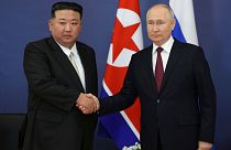دیدار رهبران روسیه و کره شمالی