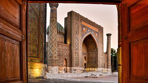 The Registan, Samarkand, Uzbekistan