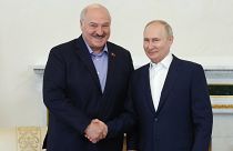 Alexandre Loukachenko et Vladimir Poutine
