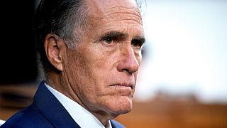 El senador Mitt Romney.