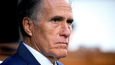 El senador Mitt Romney.