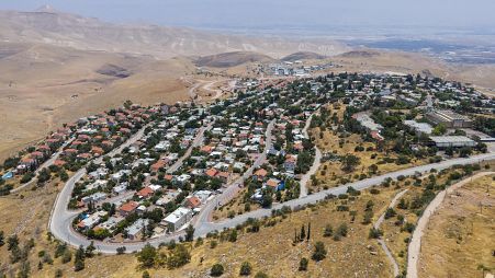 Asentamientos de colonos israelíes en Cisjordania.