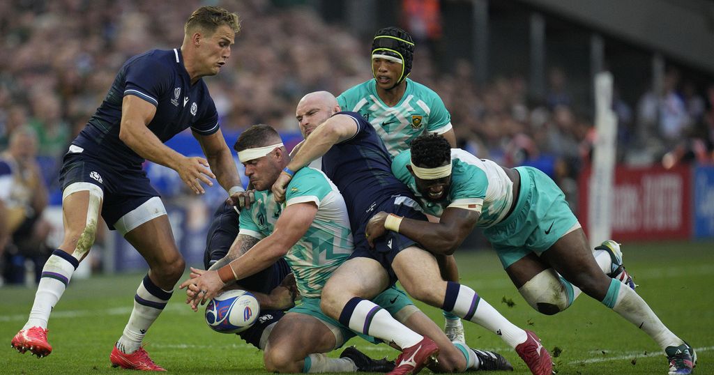 South Africa's Malcolm Marx out of Rugby World Cup with long-term knee injury