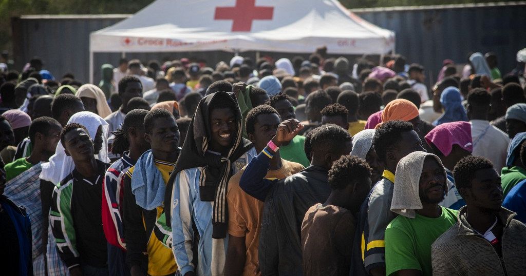 Nearly 7,000 migrants arrive on Italy’s southern island of Lampedusa within 24hours