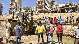 Libye : à Derna, des victimes des inondations ensevelies sous la boue