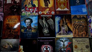 Κατασχεμένα ναζιστικά βιβλία από την αστυνομία του Μπουένος Άιρες