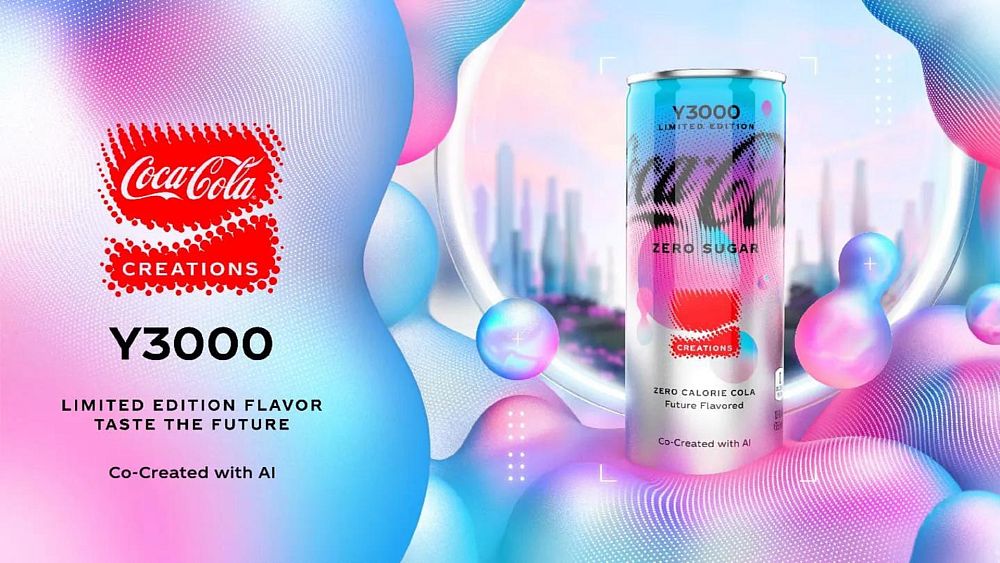 Future flavours CocaCola launches its AIdesigned drink for Y3K Euronews
