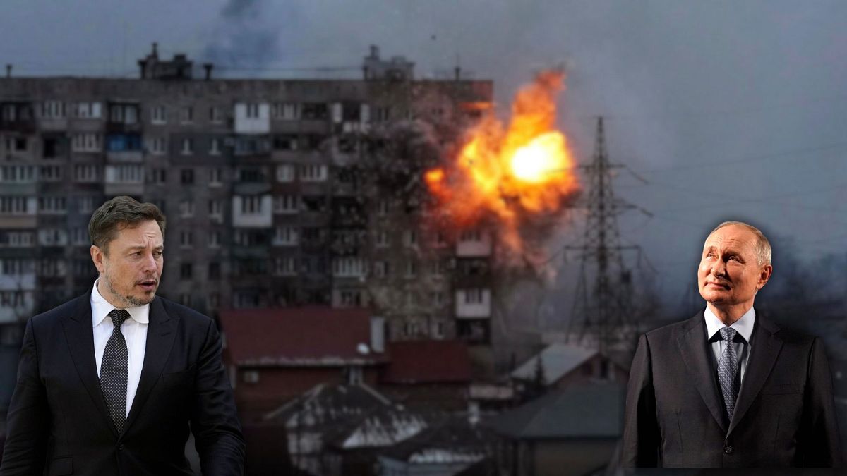 پوتین، ماسک، جنگ اوکراین