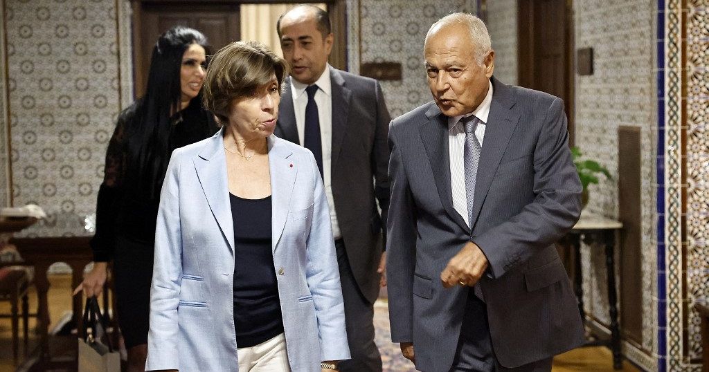 Egyptian, French foreign ministers hold talks in Cairo