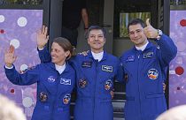Un nouveau trio américano-russe est arrivé dans l'ISS